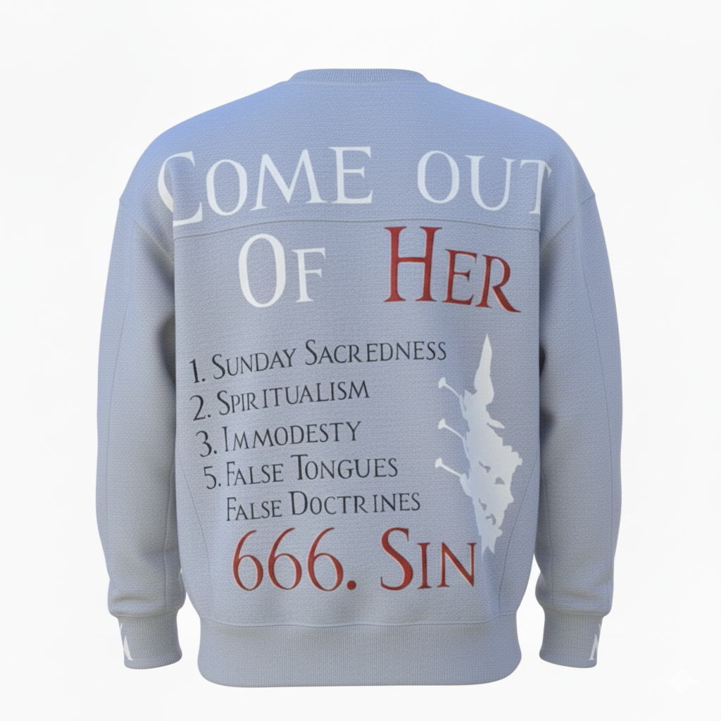 BABYLON IS FALLEN SWEATER